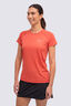 Macpac Women's Cass Short Sleeve T-Shirt, Baked Apple Marle, hi-res