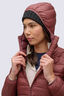 Macpac Women's Uber Light Hooded Down Coat ♺, Hot Chocolate, hi-res