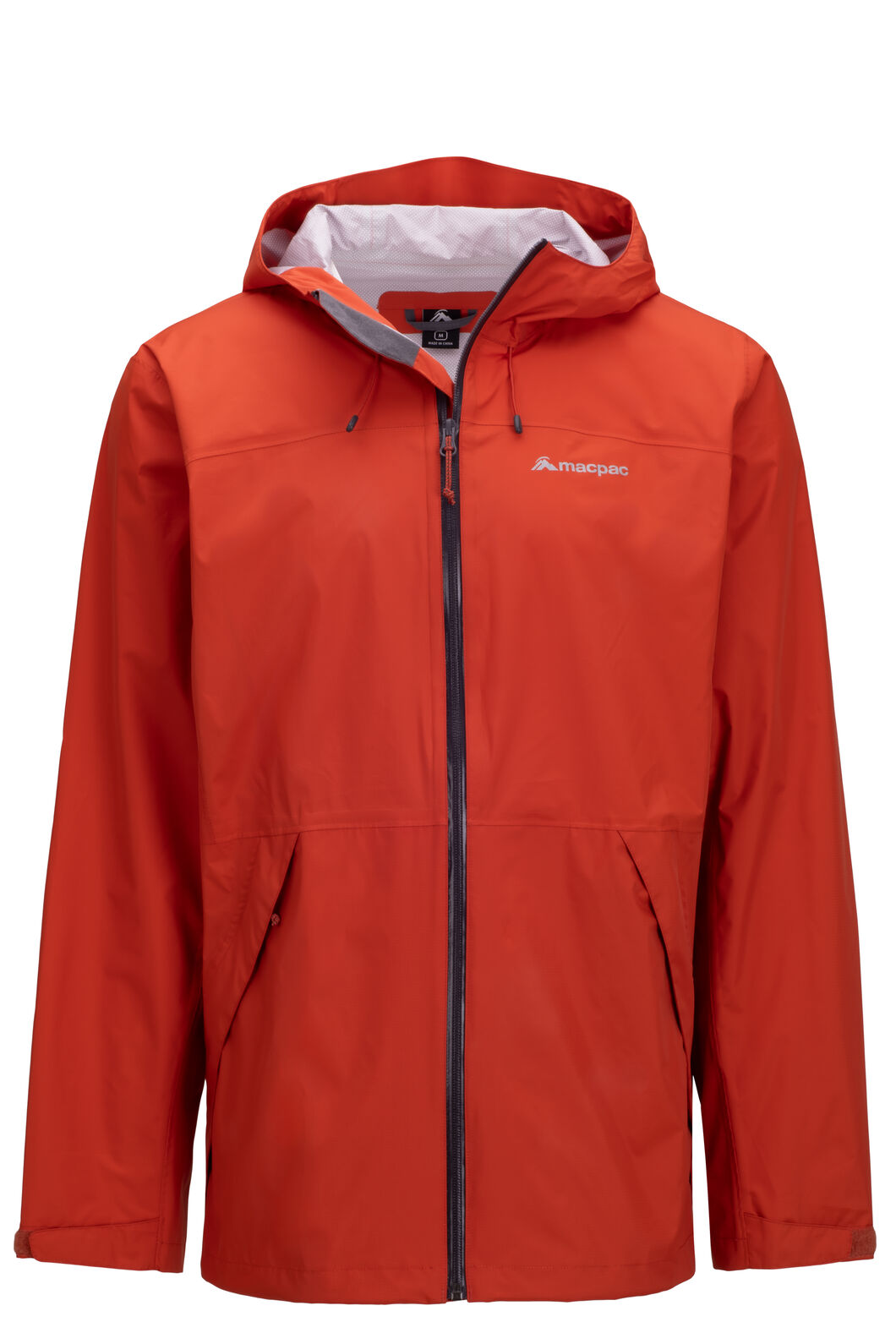 Macpac Men's Mistral Rain Jacket, Burnt Ochre, hi-res