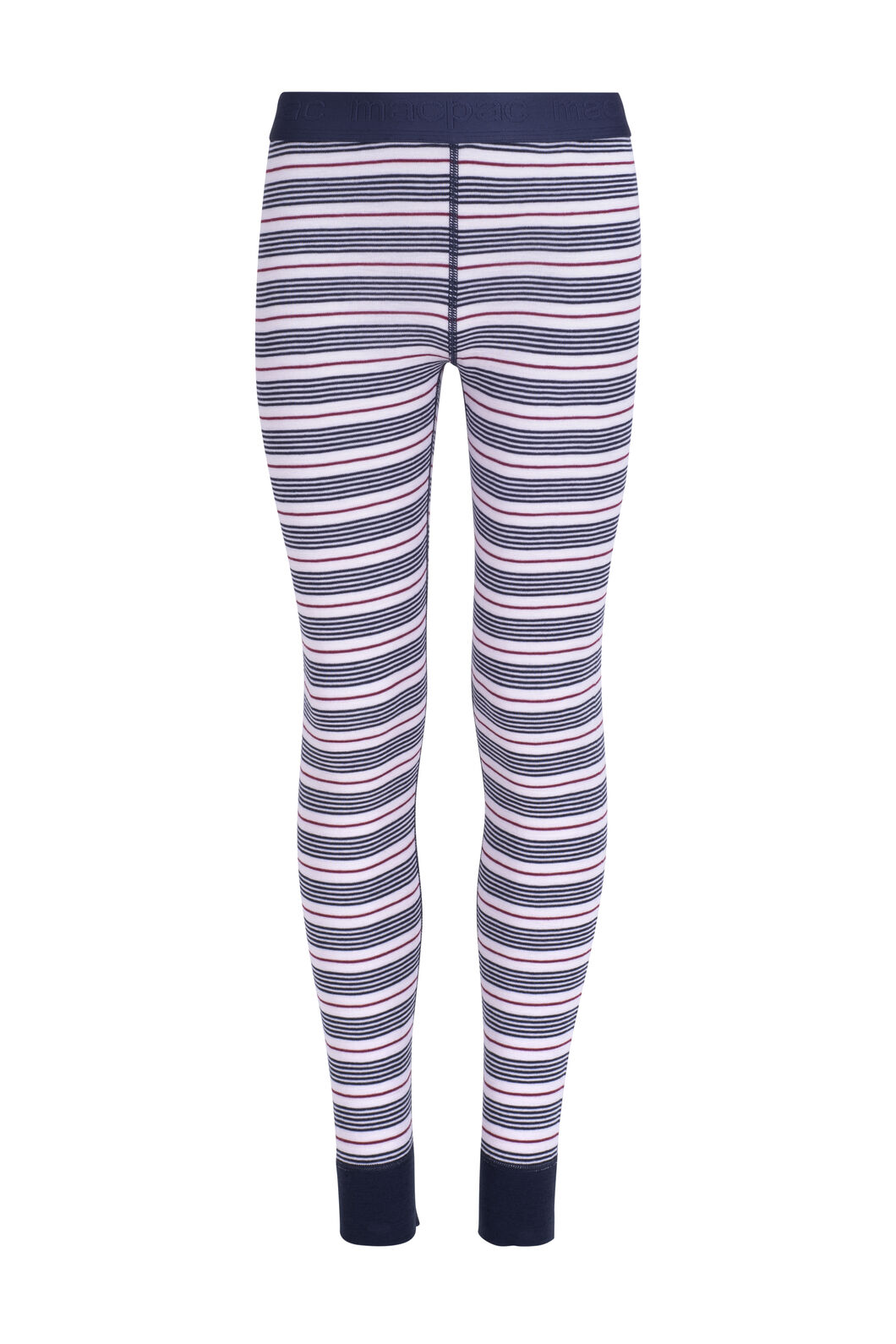 Macpac Kids' 220 Merino Long Johns, Cradle Pink Stripe, hi-res