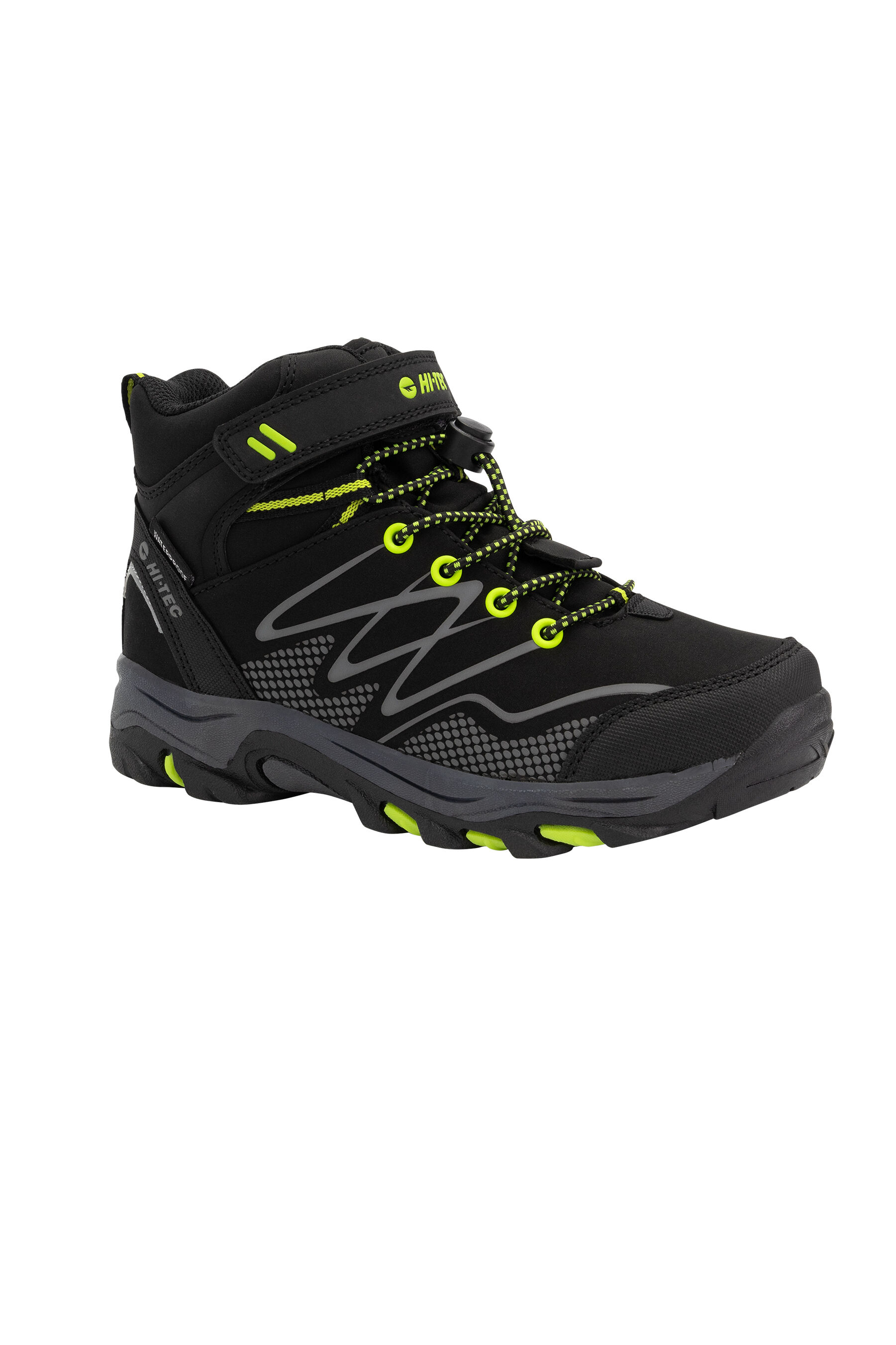 Hi Tec Kids Blackout WP Mid Hiking Boots Macpac