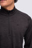 Macpac Men's Kauri 280 Merino Pullover, Charcoal Marle, hi-res