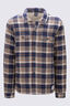 Macpac Men's Alma Fleece Lined Shirt, Shitake Plaid, hi-res