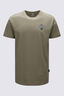 Macpac Men's Cameron Hut Fairtrade Organic Cotton Short Sleeve T-Shirt, Oil Green, hi-res