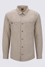 Macpac Men's Eastport Long-Sleeve Shirt, Sand, hi-res