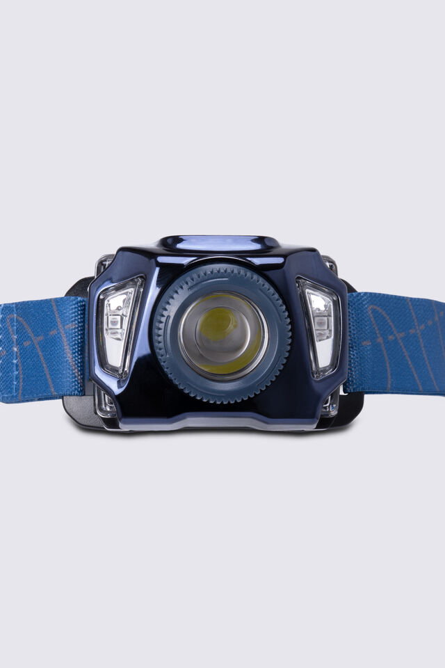 Macpac Focus Control Headlamp R420 Lumens, Sodalite Blue