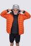 Macpac Kids' Uber Light Hooded Down Jacket, Koi/Grape Leaf, hi-res