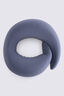 Macpac Memory Foam Wrap Travel Pillow, Gunmetal, hi-res