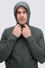 Macpac Men's Craigieburn Hooded Merino Blend Jacket, Kombu Green, hi-res