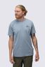 Macpac Men's Vintage Embroidered Fairtrade Organic Cotton Short Sleeve T-Shirt, Tradewinds, hi-res
