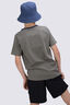 Macpac Kids' Abstract Nature Fairtrade Organic Short Sleeve T-Shirt, Agave, hi-res