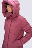 Macpac Women's Narvi Down Coat, Deco Rose, hi-res