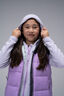 Macpac Kids' Ruru Fleece Jacket, Thistle, hi-res