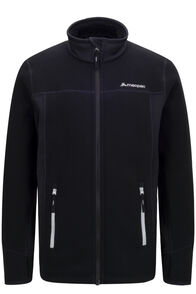 Macpac Kids' Mini Mountain Fleece Jacket, Black/High RIse, hi-res
