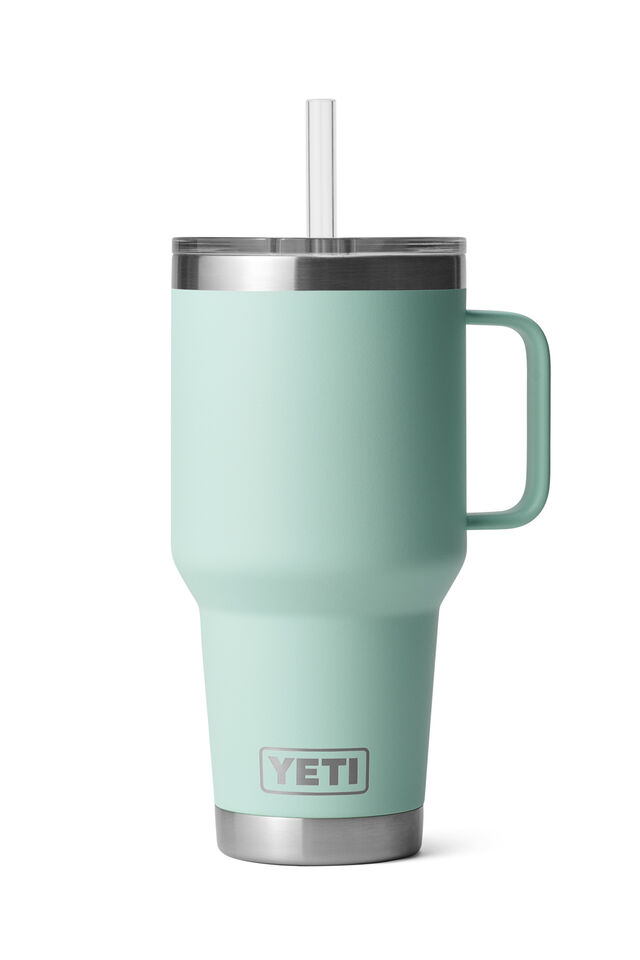 YETI YETI® Rambler® Mug with Straw Cap — 35 oz, SEAFOAM, view 1