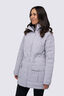Macpac Women&rsquo;s Mist Waterproof Insulated Coat, Minimal Grey, hi-res