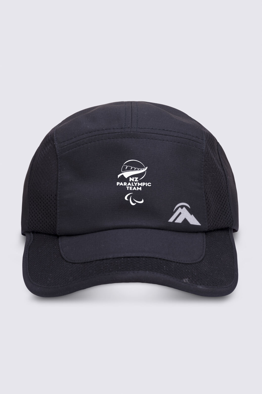 Macpac Paralympics Fast Pack Cap, Black, hi-res
