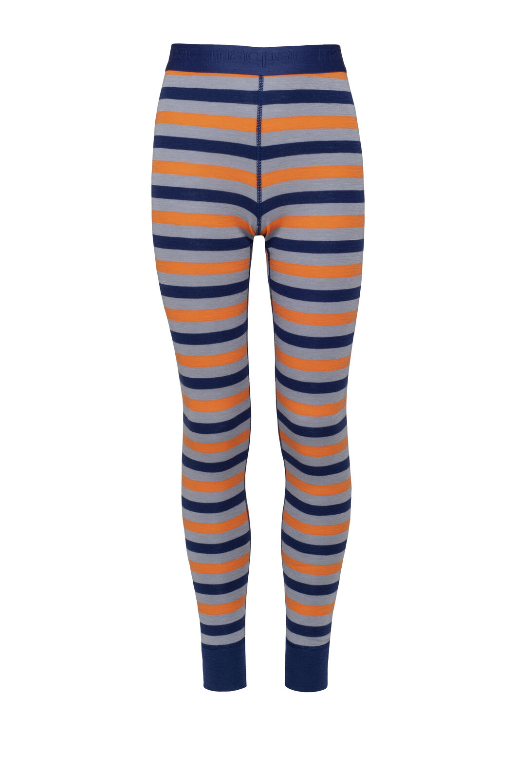 Macpac Kids' 220 Merino Long Johns, Blueprint Stripe, hi-res