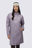 Macpac Women&rsquo;s Mistral Long Raincoat, Minimal Grey, hi-res