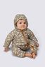 Macpac Baby Pulsar Insulated Onesie, Four Leaf Clover/Overland Trek, hi-res