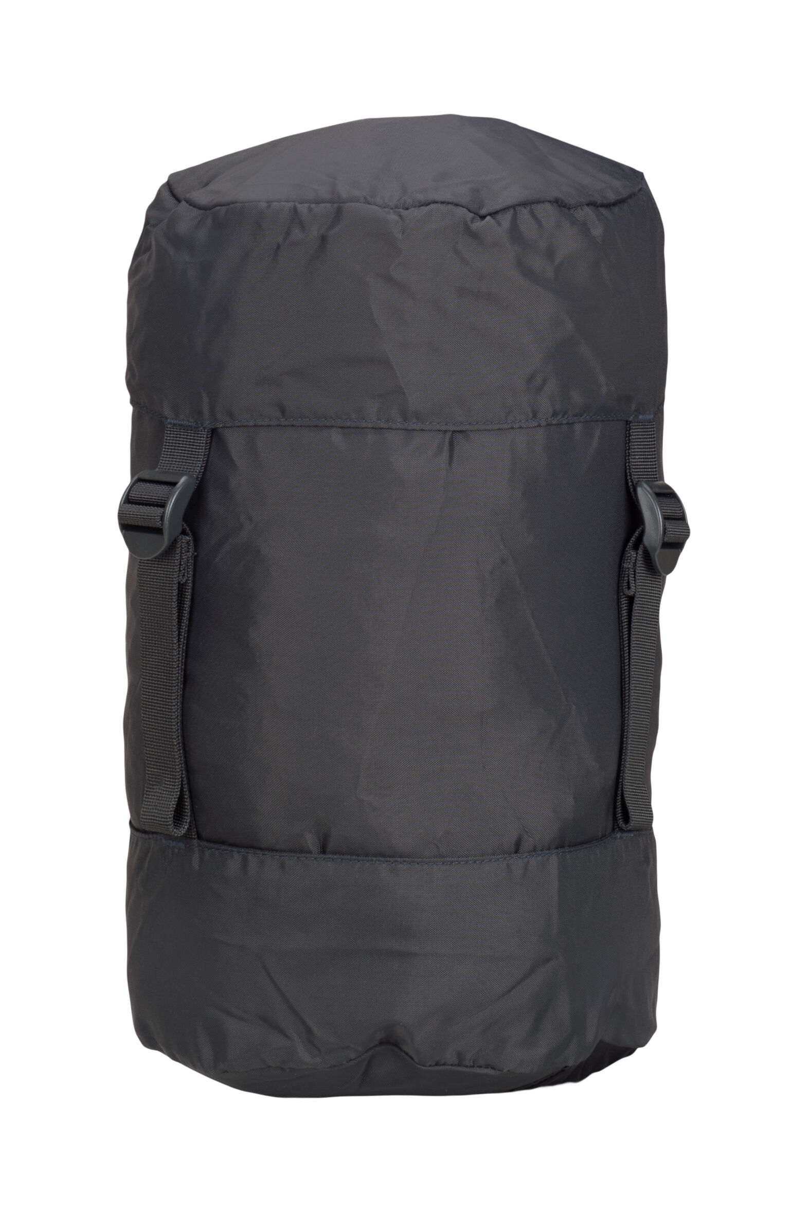 Compression bag for sleeping bag outlet