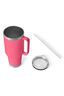 YETI&reg; Rambler Straw Mug 42oz, Tropical Pink, hi-res