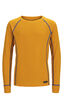 Macpac Kids' Geothermal Long Sleeve Top, Cadmium Yellow, hi-res