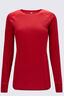 Macpac Women's Geothermal Long Sleeve Top, Lava, hi-res