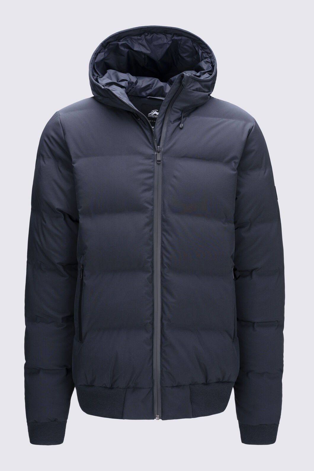 Macpac Men's Narvi Hooded Down Jacket, Black, hi-res