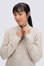 Macpac Women's Craigieburn Merino Blend Pullover, French Oak Marle, hi-res