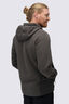 Macpac Mens Mountain Hooded Fleece Jacket, Beluga, hi-res