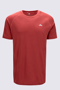 Macpac Men's Eyre T-Shirt, Red Ochre, hi-res