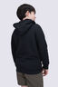 Macpac Kids' Waffle Sherpa Hooded Jacket, Black, hi-res
