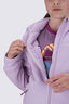 Macpac Kids' Mini Mountain Fleece Hoodie, Fair Orchid, hi-res