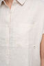 Macpac Women's Ashton Short Sleeve Shirt, Moonbeam, hi-res