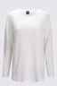 Macpac Women's Long Sleeve Modal T-Shirt, Blanc de Blanc, hi-res