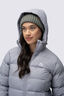 Macpac Women's Halo Hooded Down Jacket ♺, Minimal Grey, hi-res