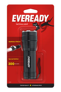 Eveready Tactical Torch 300 Lumen, Black, hi-res