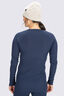 Macpac Women's Geothermal Long Sleeve Top, Naval Academy, hi-res