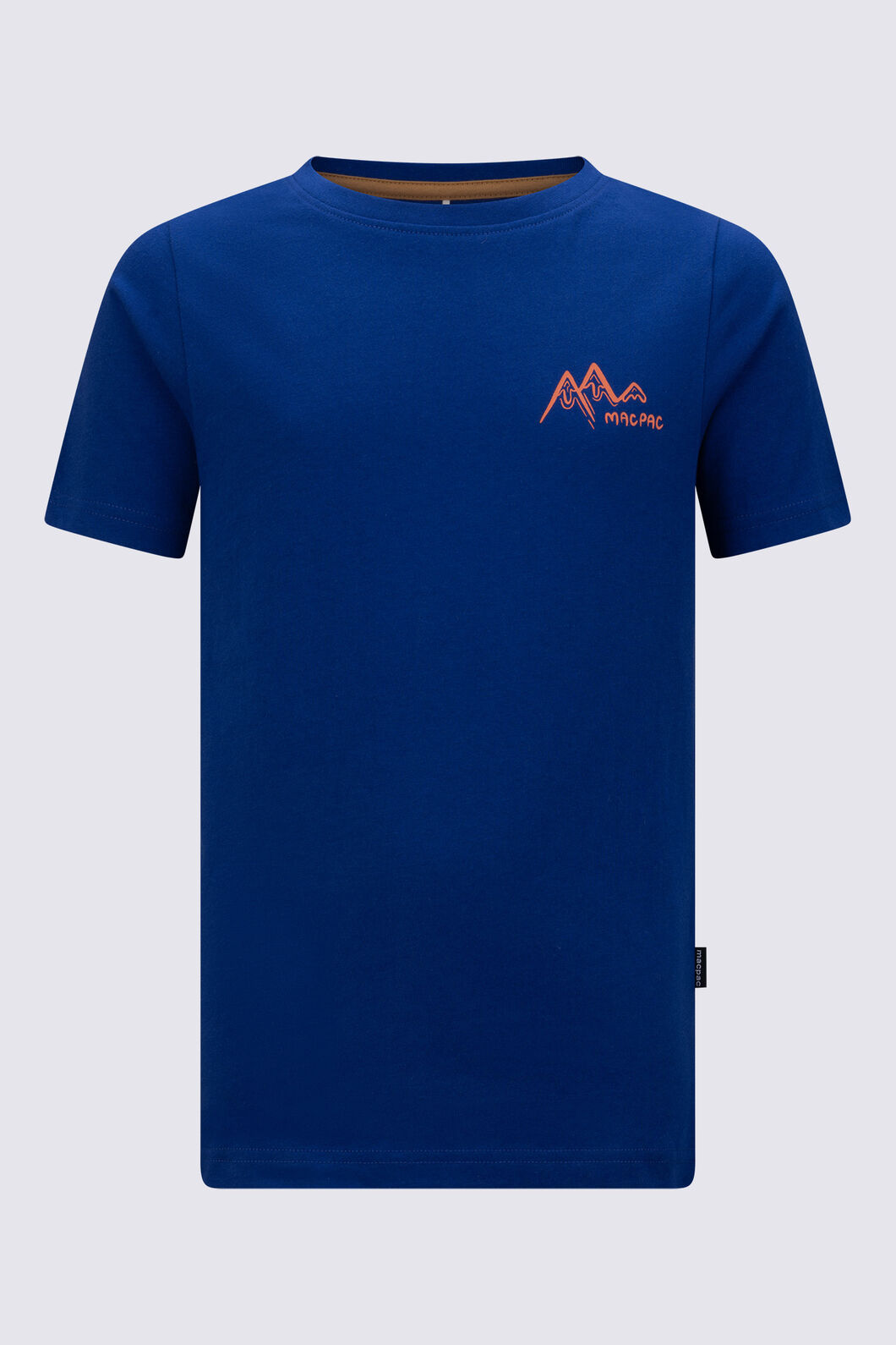 Macpac Kids&rsquo; Summer Mountain T-Shirt, Surf The Web, hi-res