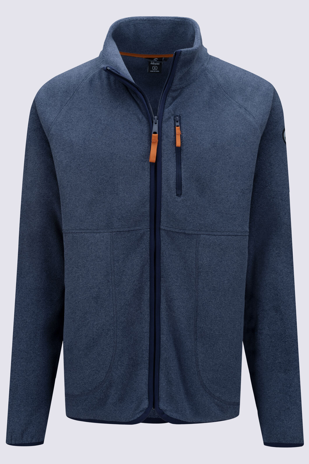 Macpac Men's Transit Fleece Jacket, Odyssey Heather, hi-res