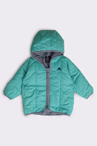 Macpac Baby Pulsar Hooded Insulated Jacket, Latigo Bay, hi-res