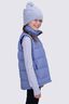 Macpac Kids' Halo Down Vest, Blue Ice/Purple Opulence, hi-res