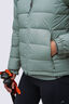 Macpac Women's Halo Hooded Down Jacket ♺, Chinois Green, hi-res