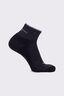 Macpac Merino Quarter Sock, Charcoal Melange, hi-res