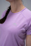 Macpac Women's Cass Short Sleeve T-Shirt, African Violet Marle, hi-res