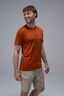 Macpac Men&rsquo;s Braided River Merino 180 T-Shirt, Bombay Brown, hi-res