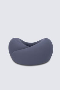 Macpac Memory Foam Wrap Travel Pillow, Gunmetal, hi-res