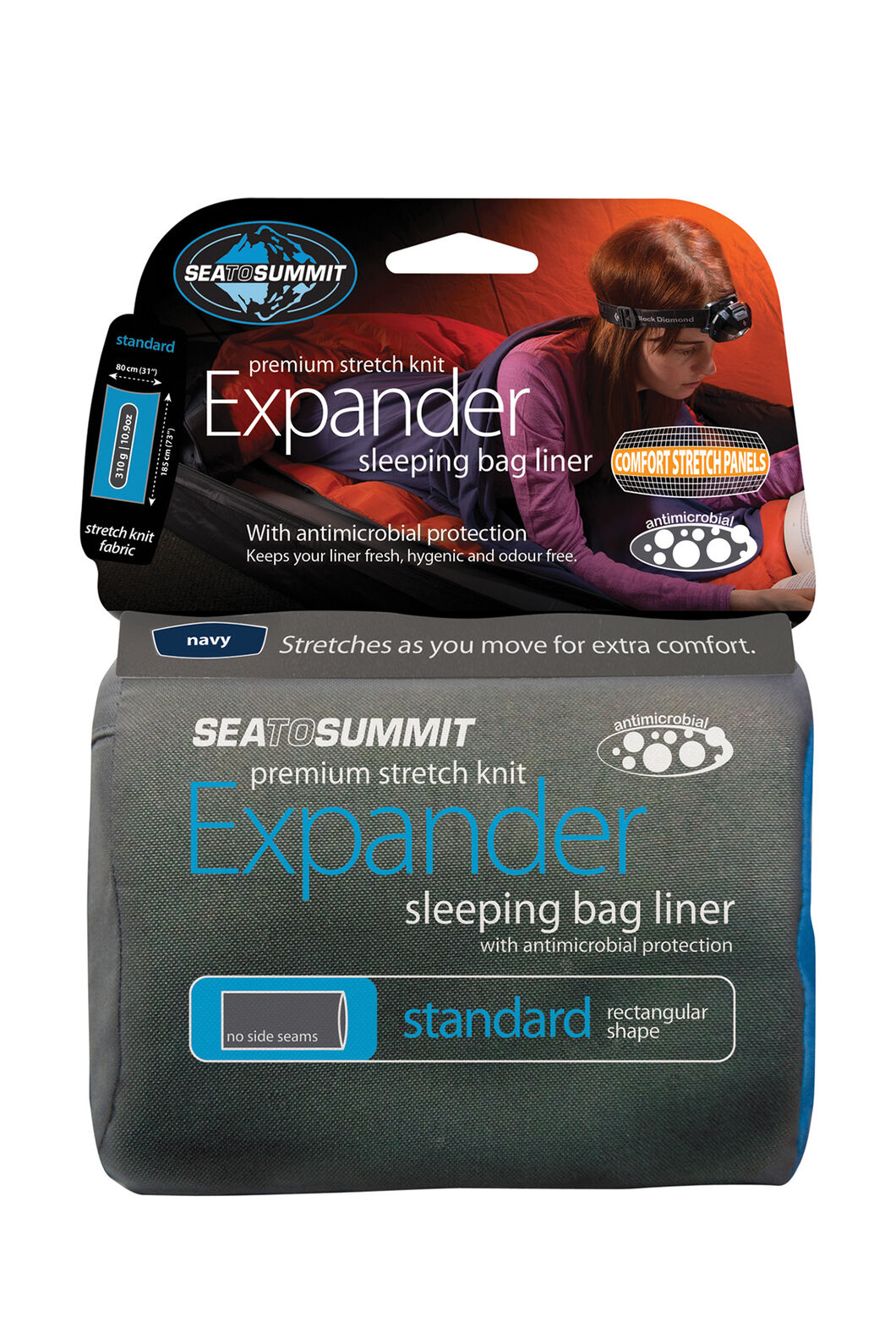 Sea to Summit Expander Sleeping Bag Liner Standard Macpac