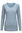 Macpac Women's 150 Merino V-Neck Top, Blue Moon Stripe, hi-res